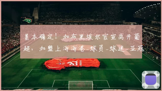 基本确定！加布里埃尔官宣离开葡超，加盟上海海港_球员_球迷_亚冠